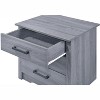 Passion Furniture Hudson 3-Drawer Nightstand (23 in. H x 22 in. W x 18 in. D) - 3 of 4