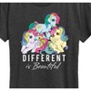 Women's - My Little Pony - Different Is Beautiful Short Sleeve Graphic T-Shirt - 2 of 4