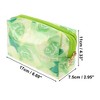 Unique Bargains Women's Octagonal Travel Organizer Toiletry Bag Green 1 Pc - 2 of 3