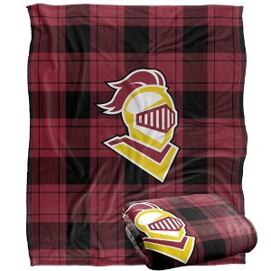 Calvin University Campus Plaid Spirit Silky Touch Super Soft Throw Blanket 50x60 - 1 of 4