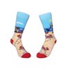 Happy Vacationing Robot on the Beach Socks from the Sock Panda (Men's Sizes, Adult Large) - 3 of 4
