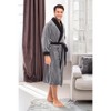 ADR Plush Fleece Men's Robe, Soft Cozy Warm Men's Bathrobe, Bath Robe - 4 of 4