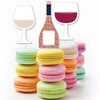 Big Dot of Happiness But First, Wine - DIY Shaped Wine Tasting Party Cut-Outs - 24 Count - 3 of 4