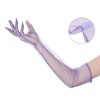 INSPIRE CHIC Women's Tulle Full Finger Mesh Opera Gloves - 3 of 4