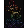 Men's Mickey & Friends Rainbow Mickey Mouse Outline Tank Top - 2 of 4