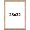 PosterPalooza | 23x32 Modern Bamboo Picture Frame, UV Acrylic, 5 Finishes - 2 of 4