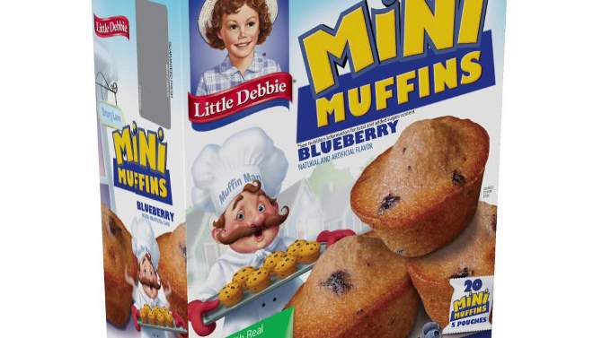 Little Debbie Blueberry Mini Muffin Pouches - 8.44oz/5ct, 2 of 6, play video