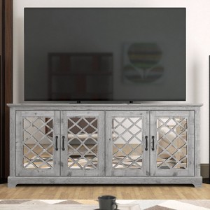 Galano Millicent 68.2 in. 4 Door TV Cabinet Fits TV's up to 75 in. - 1 of 4