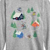 Boys' - Disney - Mickey Friends Ski Long Sleeve Graphic T-Shirt - image 2 of 4