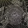 Embroidered Fine Line Floral with Welt Indoor/Outdoor Throw Pillow - Edie@Home - 4 of 4