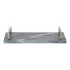 Kate and Laurel Graycott Tray, 8x16, Gray - 2 of 4