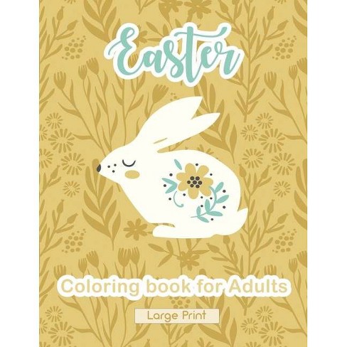 Easter Coloring Book For Adults By Brandon Simon Paperback Target