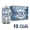 Busch Light American Lager Beer - 12pk/12 fl oz Cans - 2 of 4