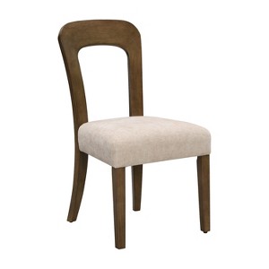 Dexmalle Set of 2 Minimalist Gray Dining Chairs - 1 of 4