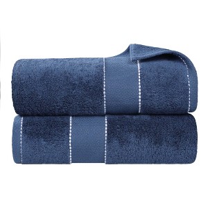 Cotton Heavyweight Ultra-Plush Luxury Towel Set by Blue Nile Mills - 1 of 4