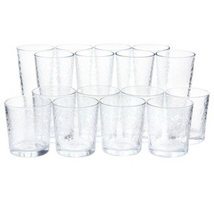 Pasabahce Encore 16 Piece Cooler and Double Old Fashioned Clear Glass Set - 1 of 4