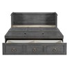 YOOCOZZ Full Size Murphy Bed with USB Port and Large Storage Drawer -Gray - 4 of 4