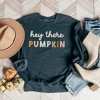 Simply Sage Market Women's Graphic Sweatshirt Hey There Pumpkin Colorful - 2 of 2