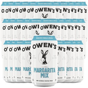 Owen’s Craft Mixers |Sparkling Margarita| Handcrafted in the USA with Premium Ingredients | Vegan & Gluten-Free Soda Mocktail and Cocktail Mixer - 1 of 3