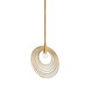 Crystorama Lighting Doral 1 - Light Pendant in  Renaissance Gold - 2 of 4