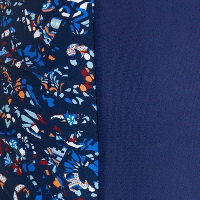 navy/navy mosaic