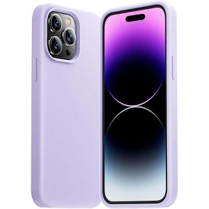 Entronix Case Compatible with iPhone 15 Pro - Soft-Touch Liquid Silicone - 1 of 4