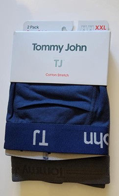 Buy Tommy John Men's Second Skin Briefs - 3 Pack - No Ride-Up Comfortable  Breathable Underwear for Men (Dress Blues, Large) at