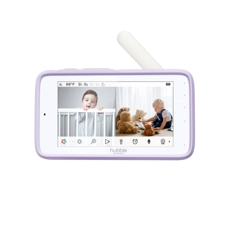 Hubble Connected Nursery Pal Deluxe 5&#34; Smart HD Twin Baby Monitor, 5 of 16