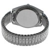 TIMETECH Men's Round Stainless Steel White Dial Expansion Watch - 2 of 3
