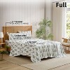 HLC.ME Floral Multi-Piece Bed Sheets Set - Wrinkle Resistant & Ultra Soft - Fits Mattresses up to 15 Inches Deep - 3 of 4