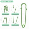 Unique Bargains Sewing Upholstery Spring Lock Blanket Bulk Large Safety Pins 30 Pcs - 2 of 4