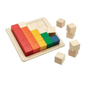 Plantoys| Colored Counting Blocks - Unit Plus