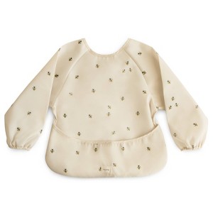 Mushie Long Sleeve Bib Smock with Pocket - 1 of 3