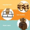 Joyfy 7.2 FT Halloween Outdoor Decorations, Scary Giant Skeleton Archway Decor, Skull Arch for Halloween Yard Garden Lawn Haunted House Decorations - 2 of 4