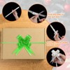 Unique Bargains Plastic Gold Edge PP Plastic Glossy Appearance Gift Wrap Satin Pull Bows 200 Count - 4 of 4