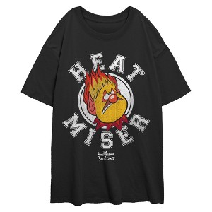 Juniors The Year Without a Santa Claus Heat Miser Stamp T Shirt - 1 of 4