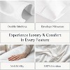 Delara 100% Organic Viscose Derived from Bamboo Pillowcases - Ultra-Soft Pillow Cover, Cooling & Breathable Pillowcase Set - 4 of 4