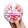 Olive & June Press-On Fake Nails - M Oval - Coral Jelly - 42ct - 2 of 4