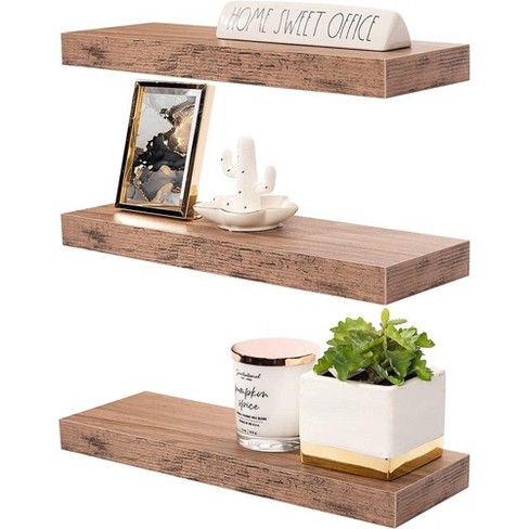 Target wall clearance shelves wood