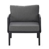 SKRAN Outdoor Patio Club Chair, Modern Patio Furniture, Waterproof Thick Cushion Deep Seating for Porch, Balcony - 4 of 4