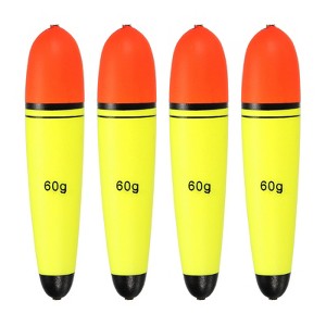 Unique Bargains Saltwater Freshwater EVA Fishing Slip Bobbers 4 Pcs - 1 of 4