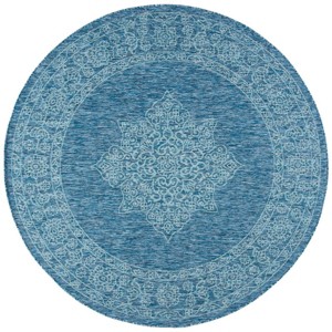Courtyard CY8232 Power Loomed Indoor/Outdoor Area Rug  - Safavieh - 1 of 3