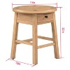 Vynxaria Parkridge Side Table ¨C Elegant Accent Cabinet with Woven Doors and Ample Storage - 2 of 4