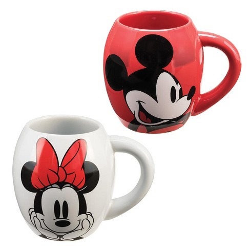 Disney Mickey Christmas 14oz Ceramic Mug 2 Pack