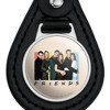 Friends Its All About Friends Black Leather Keychain - 3 of 4