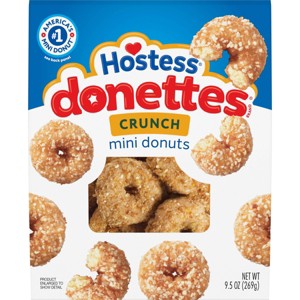 Hostess Crunch Donettes - 9.5oz - 1 of 4