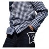 Boy's Button Down Checked Shirt - Pedal - 2 of 2