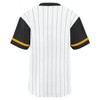 Mlb Milwaukee Brewers Boys' White Pinstripe Pullover Jersey : Target