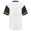 Mlb Pittsburgh Pirates Boys' White Pinstripe Pullover Jersey : Target