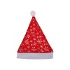 Unique Bargains Christmas Hat Thin Single-layer Snowflake Polyester 11.02"x15.35" 1 Pcs - 4 of 4